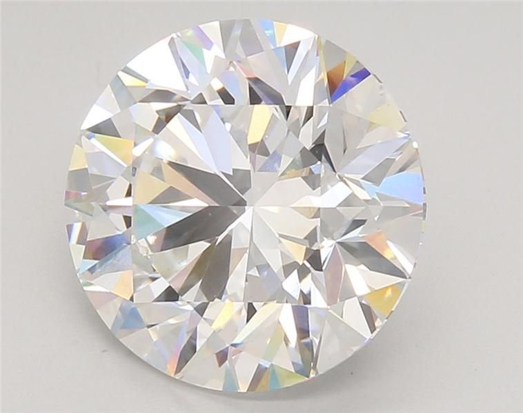 5.05ct E VS1 Rare Carat Ideal Cut Round Lab Grown Diamond