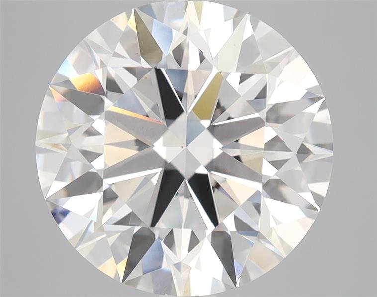 6.56ct G VS1 Rare Carat Ideal Cut Round Lab Grown Diamond