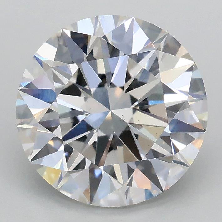 2.01ct E VS2 Rare Carat Ideal Cut Round Lab Grown Diamond