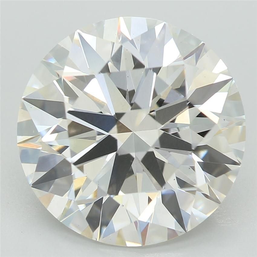 4.60ct F VS1 Rare Carat Ideal Cut Round Lab Grown Diamond