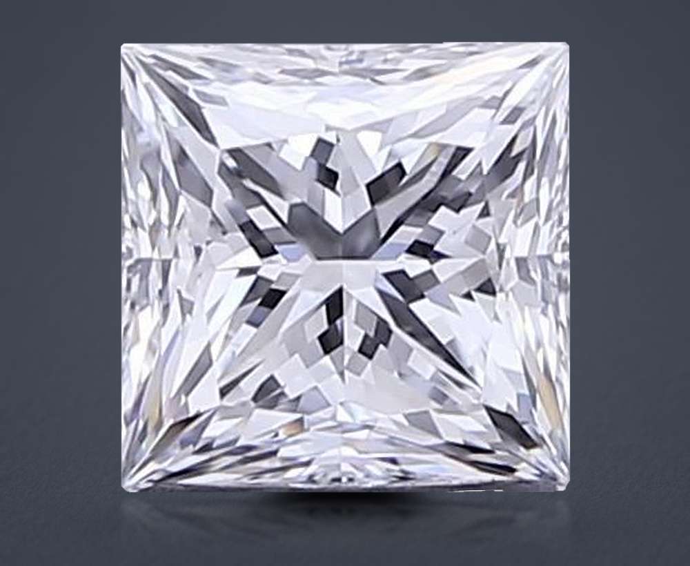 1.50 Carat Princess Lab Diamond