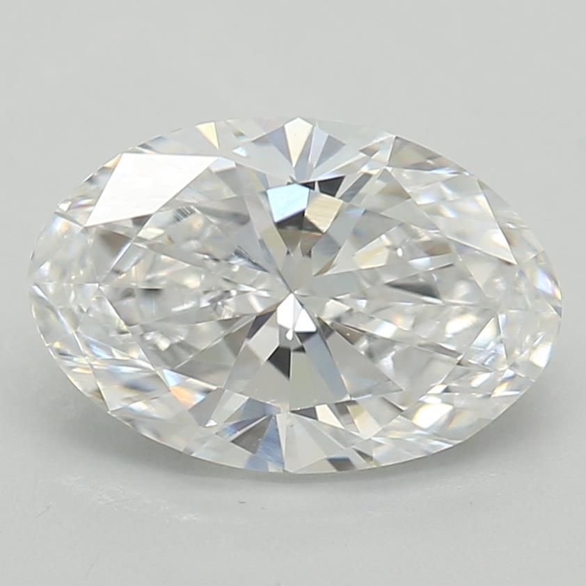 1.00ct D VVS2 Rare Carat Ideal Cut Oval Lab Grown Diamond