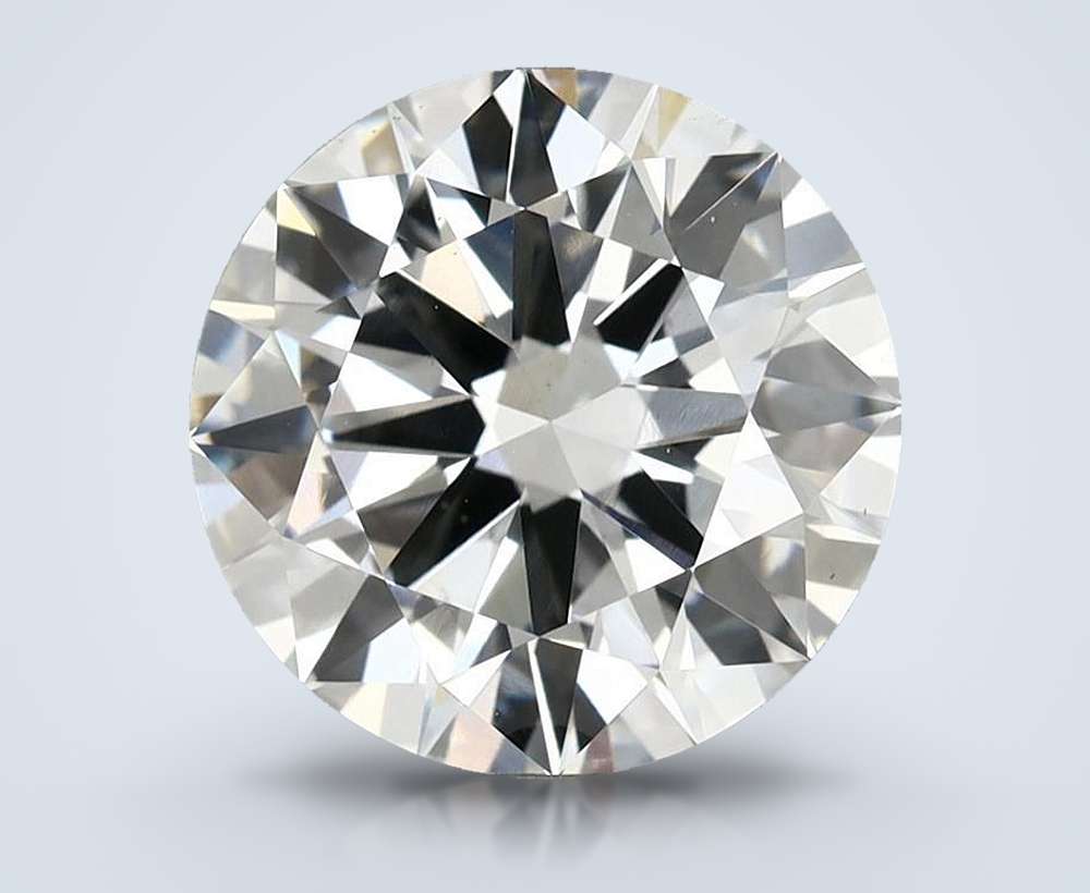 4.47 Carat Round Lab Diamond