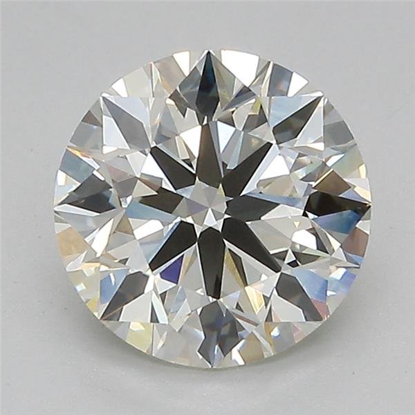 2.39ct J VS1 Rare Carat Ideal Cut Round Lab Grown Diamond
