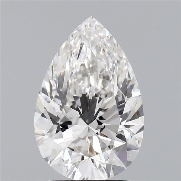 2.66ct G VS1 Very Good Cut Pear Lab Grown Diamond