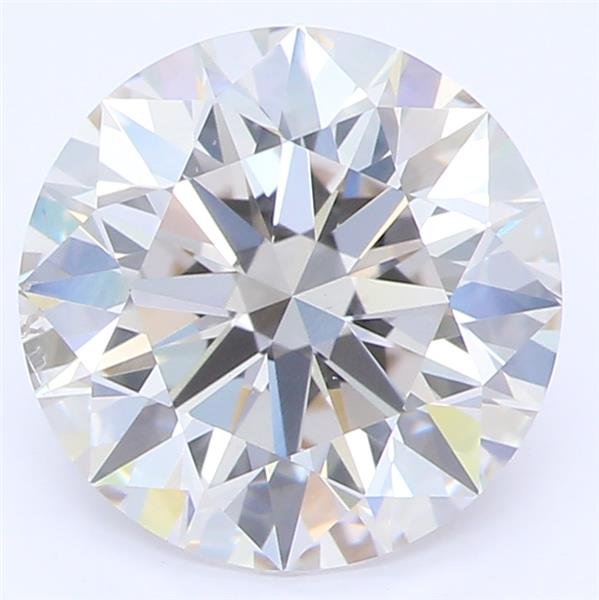 1.71ct I SI1 Rare Carat Ideal Cut Round Lab Grown Diamond