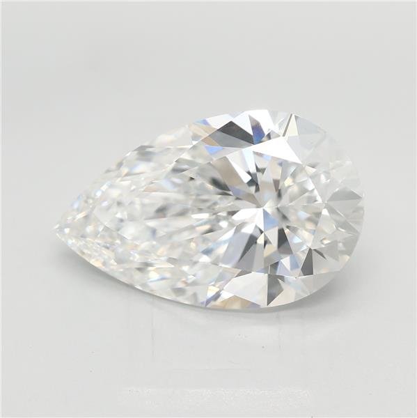 4.08 Carat Pear Lab Diamond