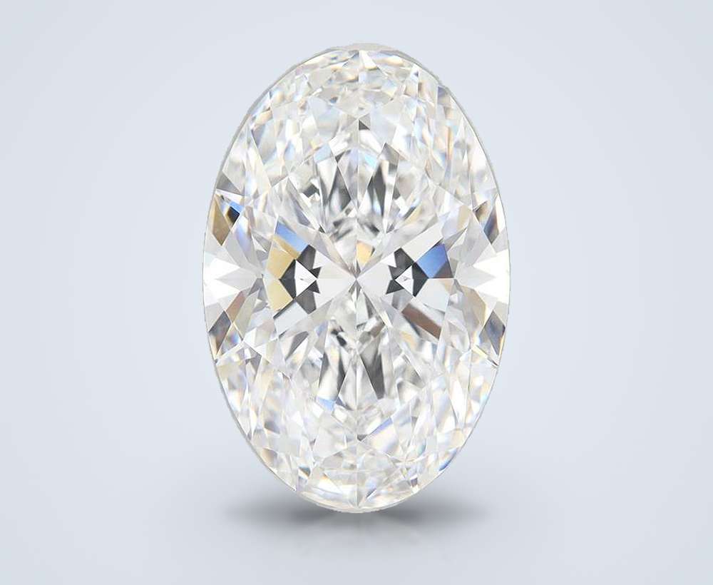 9.50 Carat Oval Lab Diamond
