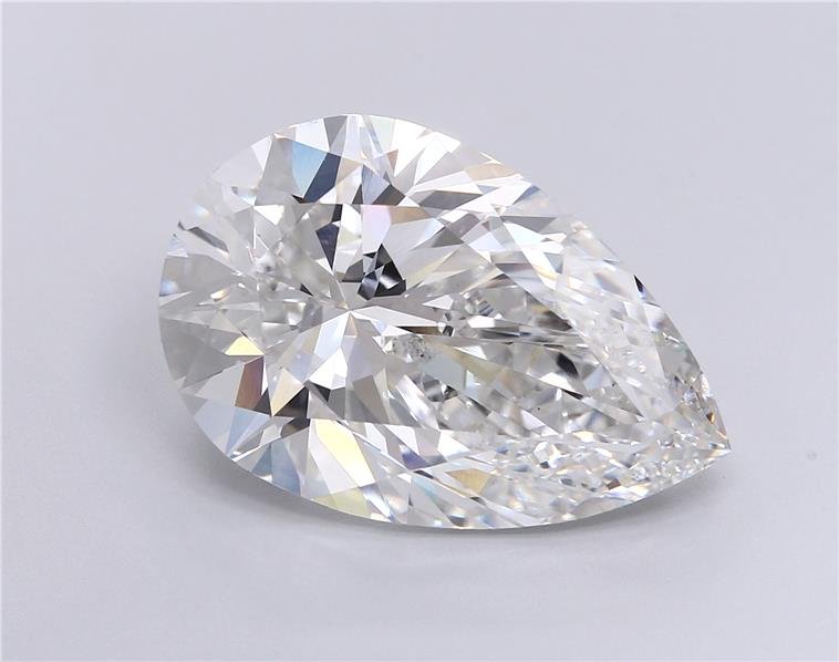 12.92ct G VS1 Rare Carat Ideal Cut Pear Lab Grown Diamond