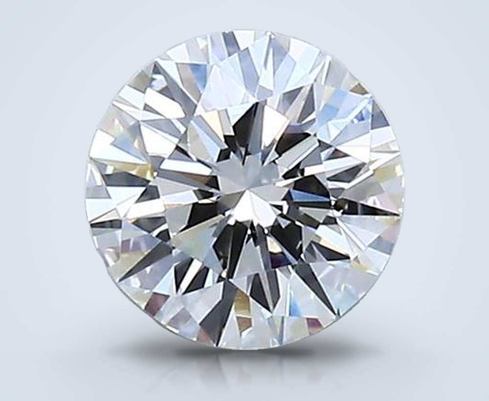 0.65 Carat Round Natural Diamond