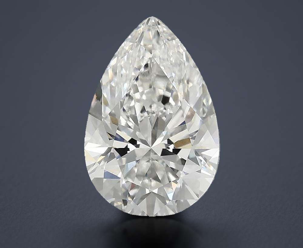 2.51 Carat Pear Lab Diamond