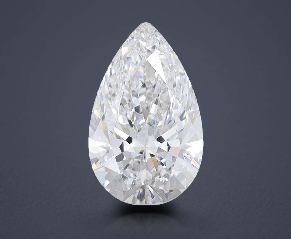 1.75 Carat Pear Lab Diamond