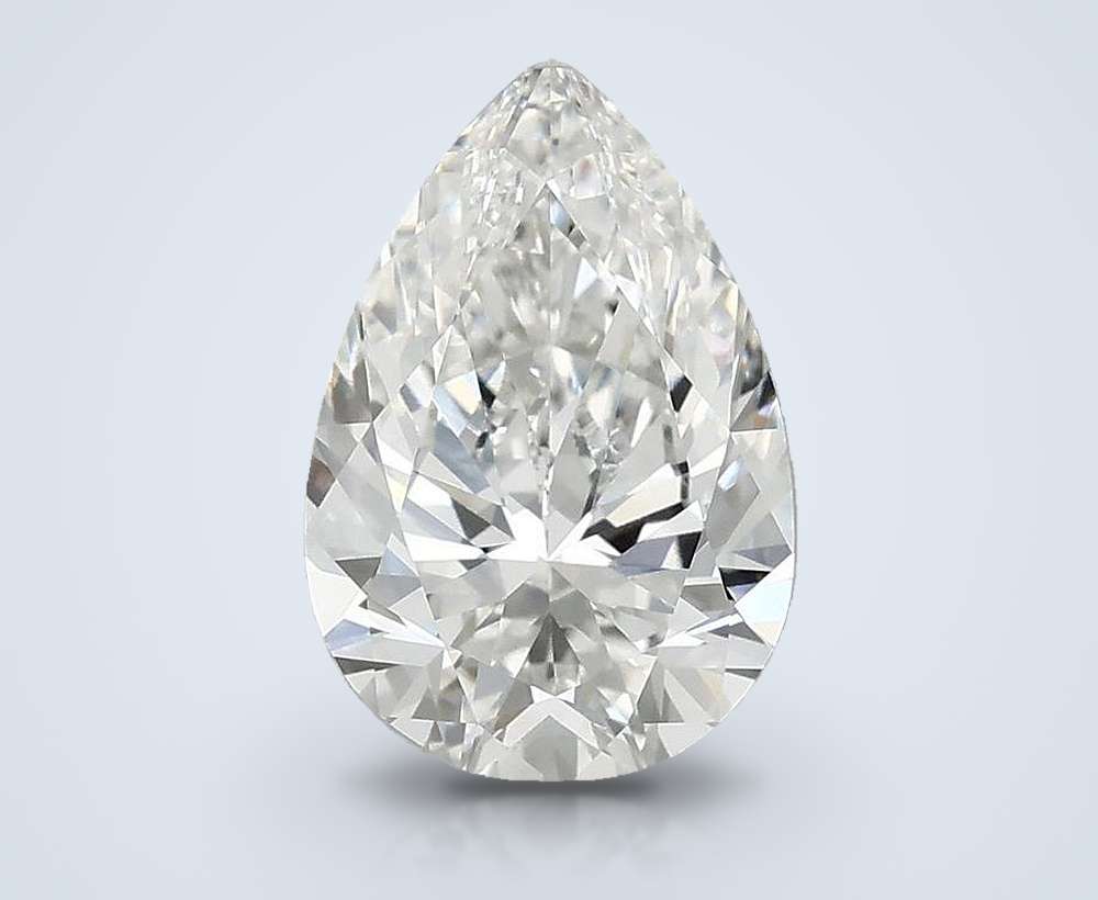 2.00 Carat Pear Lab Diamond