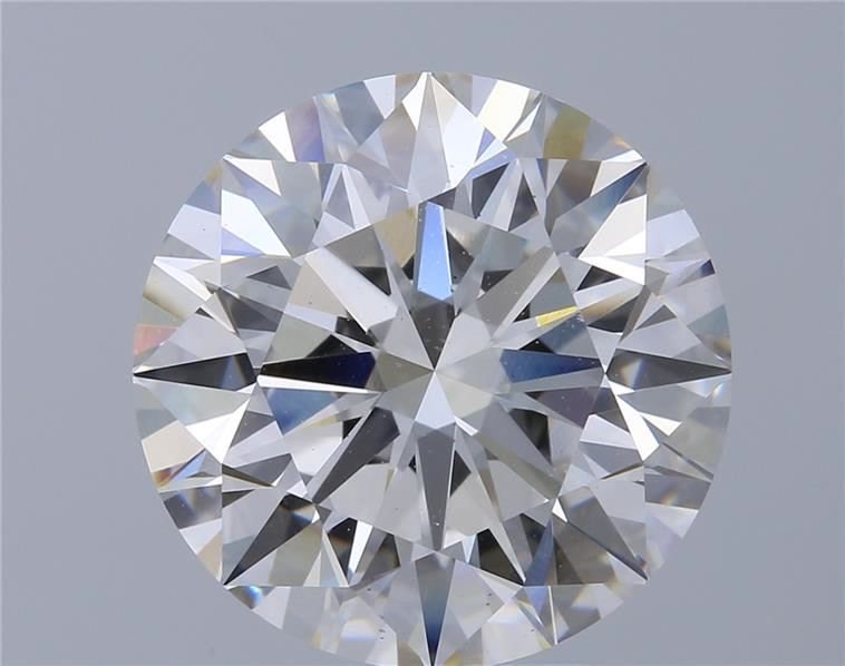 5.53ct H VS1 Rare Carat Ideal Cut Round Lab Grown Diamond