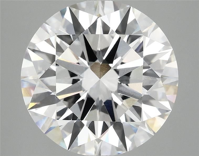 6.17ct D VVS2 Rare Carat Ideal Cut Round Lab Grown Diamond