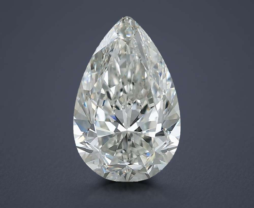 1.81 Carat Pear Natural Diamond