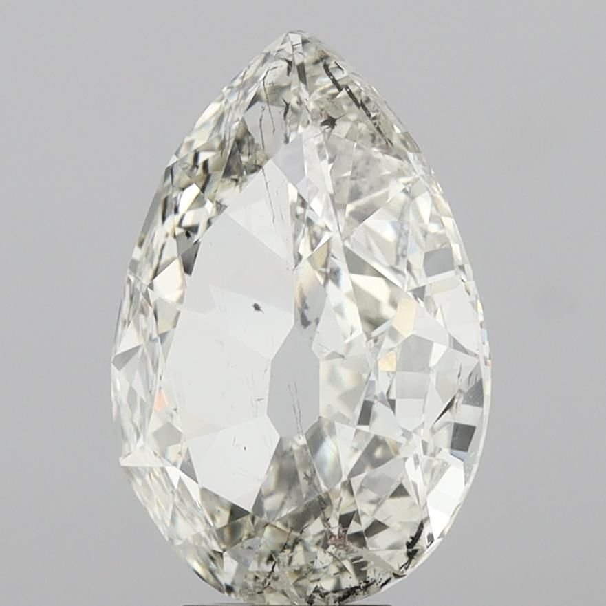 5.03ct J SI2 Good Cut Pear Diamond
