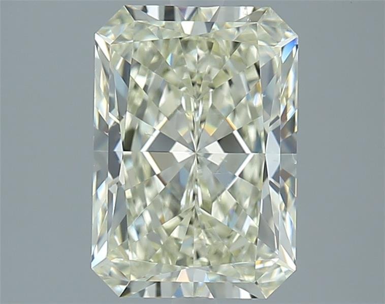 2.70ct K SI1 Rare Carat Ideal Cut Radiant Diamond