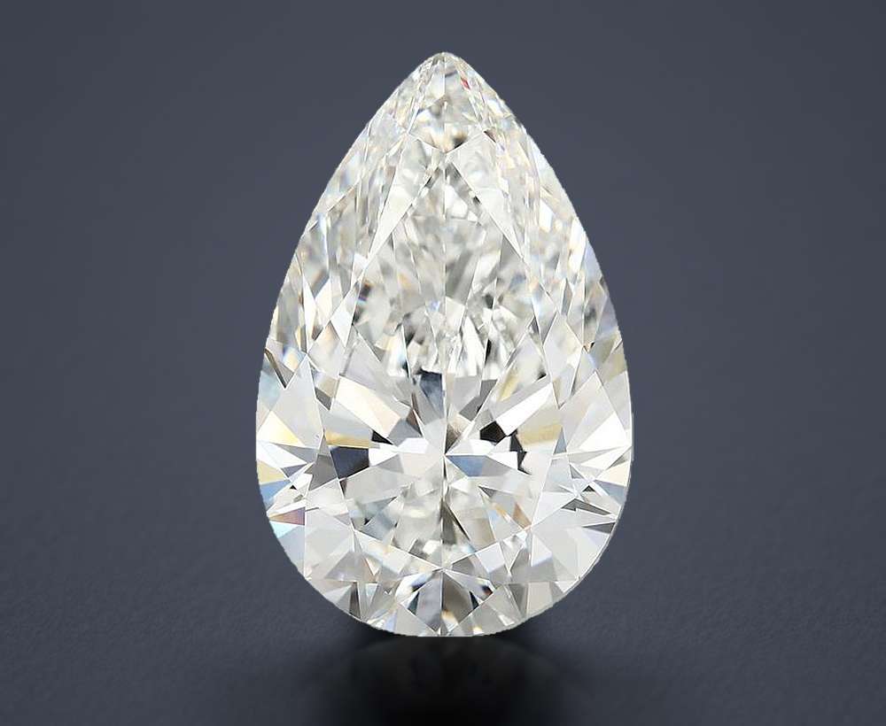 10.32 Carat Pear Lab Diamond