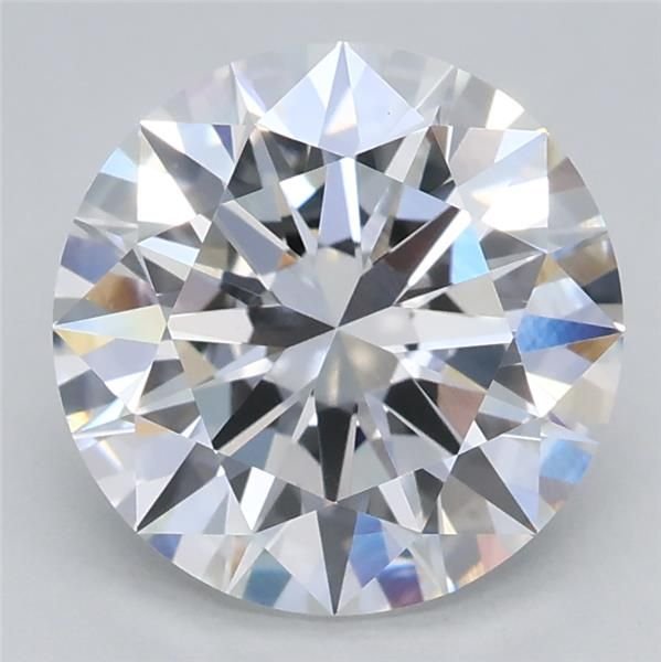1.92ct E VVS2 Rare Carat Ideal Cut Round Lab Grown Diamond