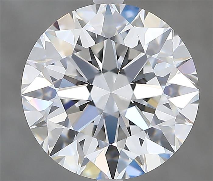 3.71ct F VVS1 Rare Carat Ideal Cut Round Diamond