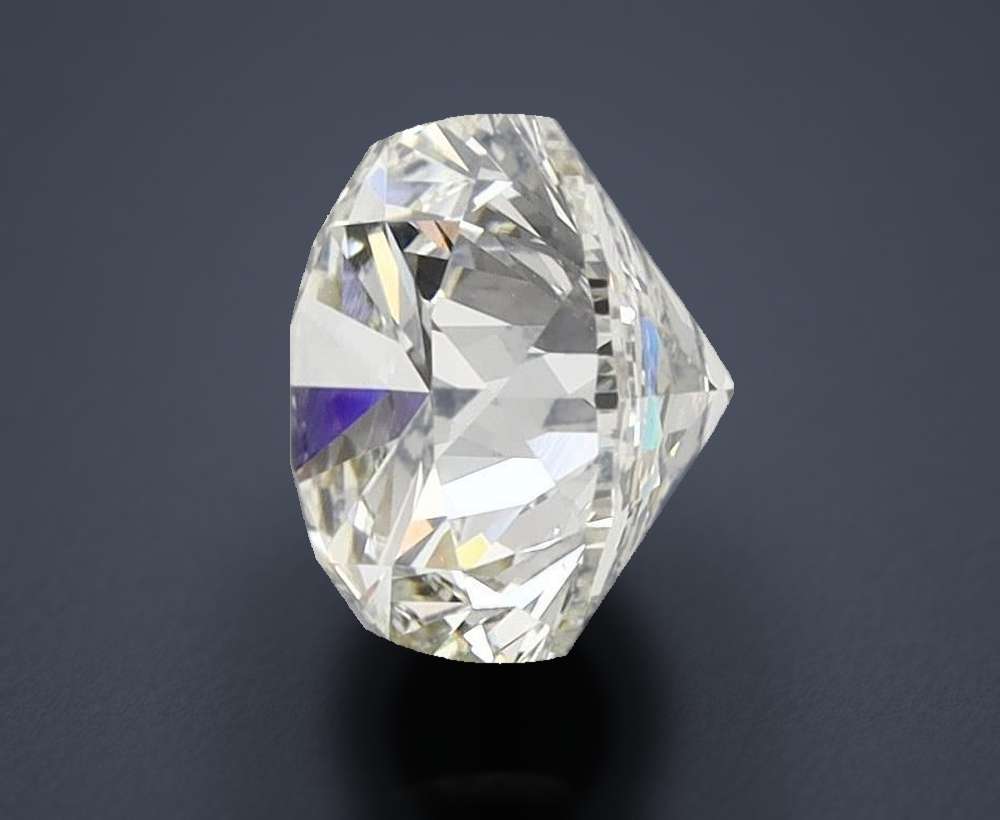 3.68 Carat Round Lab Diamond