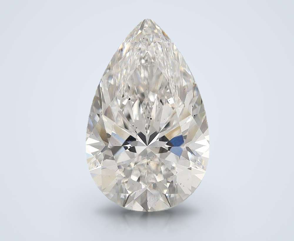 5.19 Carat Pear Lab Diamond