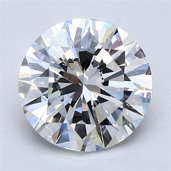 2.01ct E SI2 Very Good Cut Round Diamond