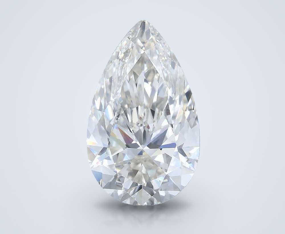 10.12 Carat Pear Natural Diamond