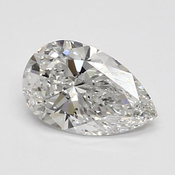 0.74ct E SI1 Rare Carat Ideal Cut Pear Lab Grown Diamond