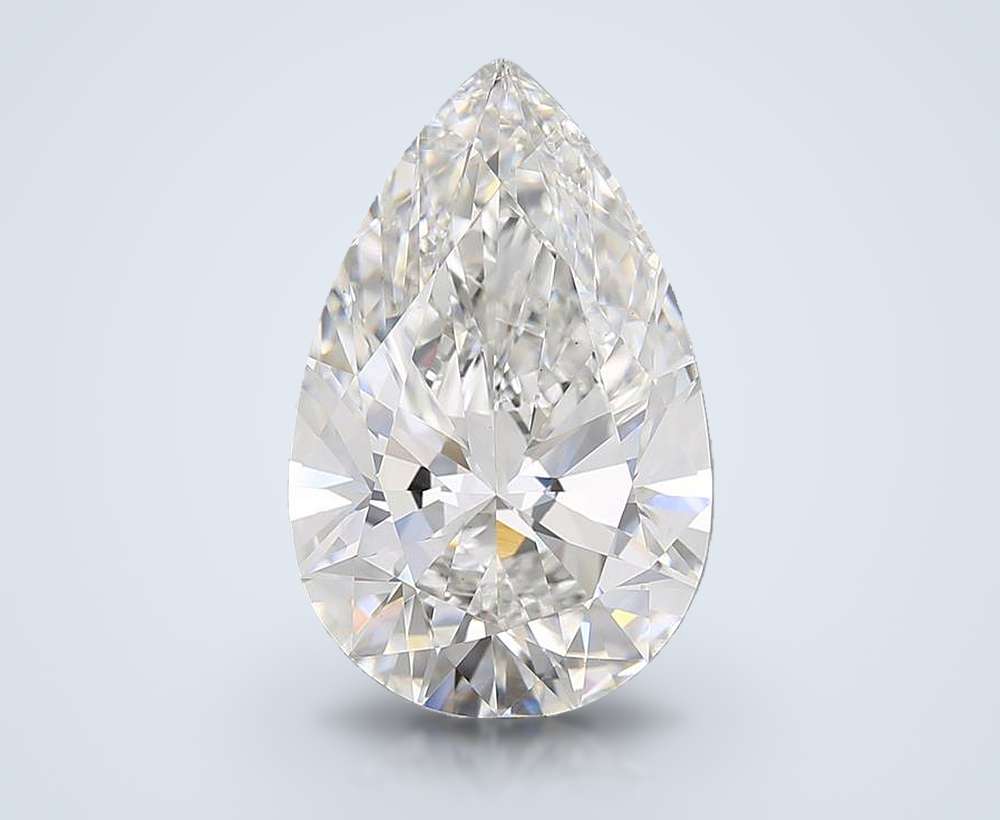 8.00 Carat Pear Lab Diamond