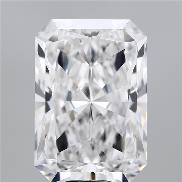 15.34ct F VVS2 Rare Carat Ideal Cut Radiant Lab Grown Diamond