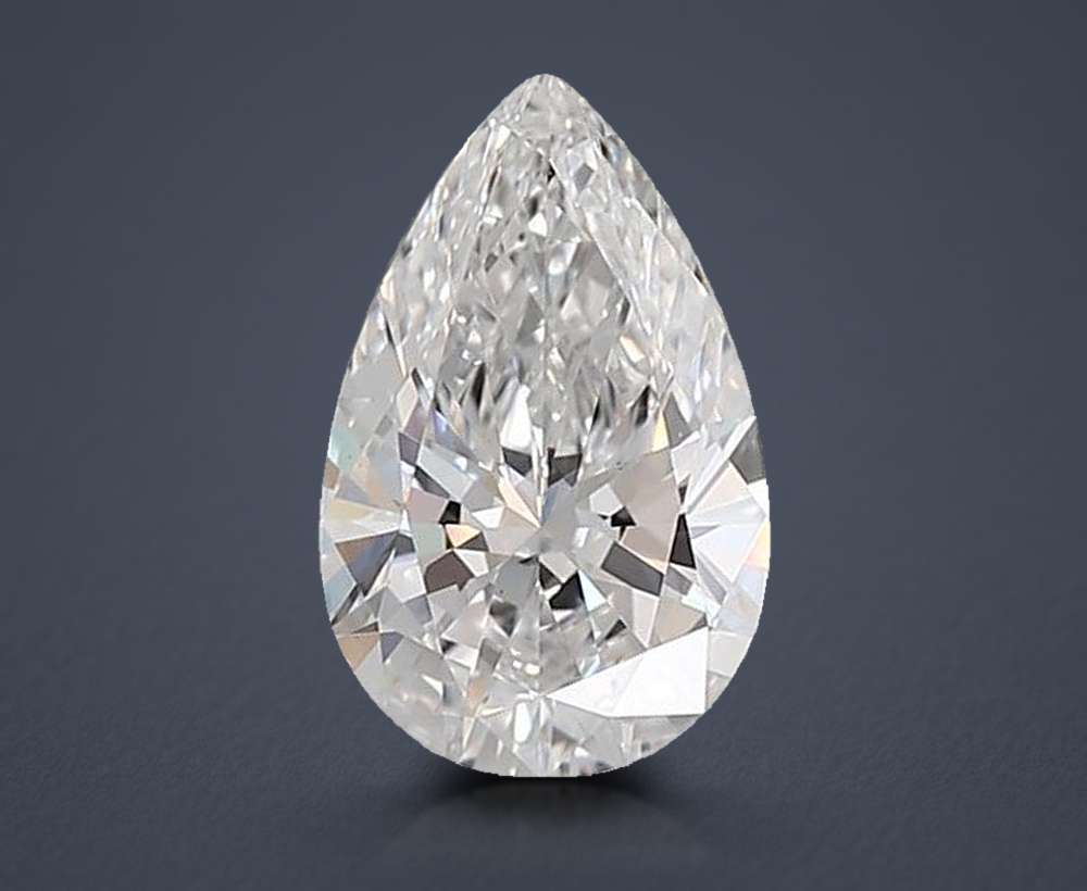 1.53 Carat Pear Lab Diamond