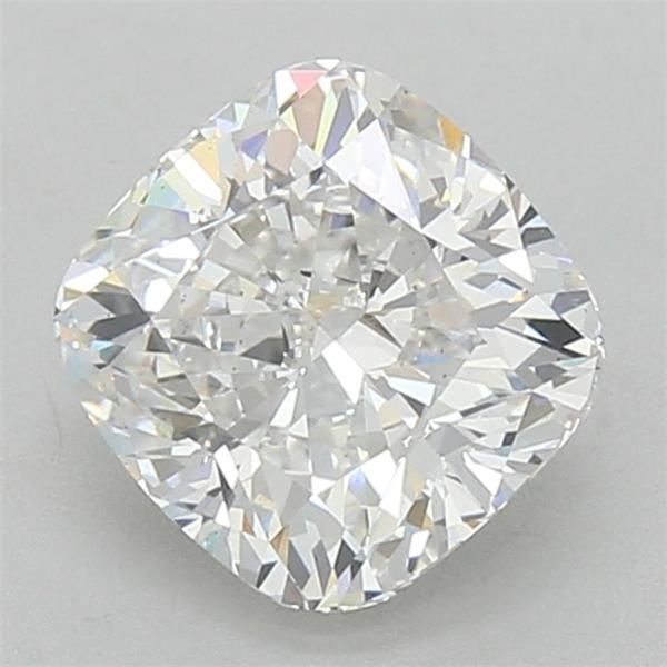 3.02ct F VS2 Rare Carat Ideal Cut Cushion Lab Grown Diamond