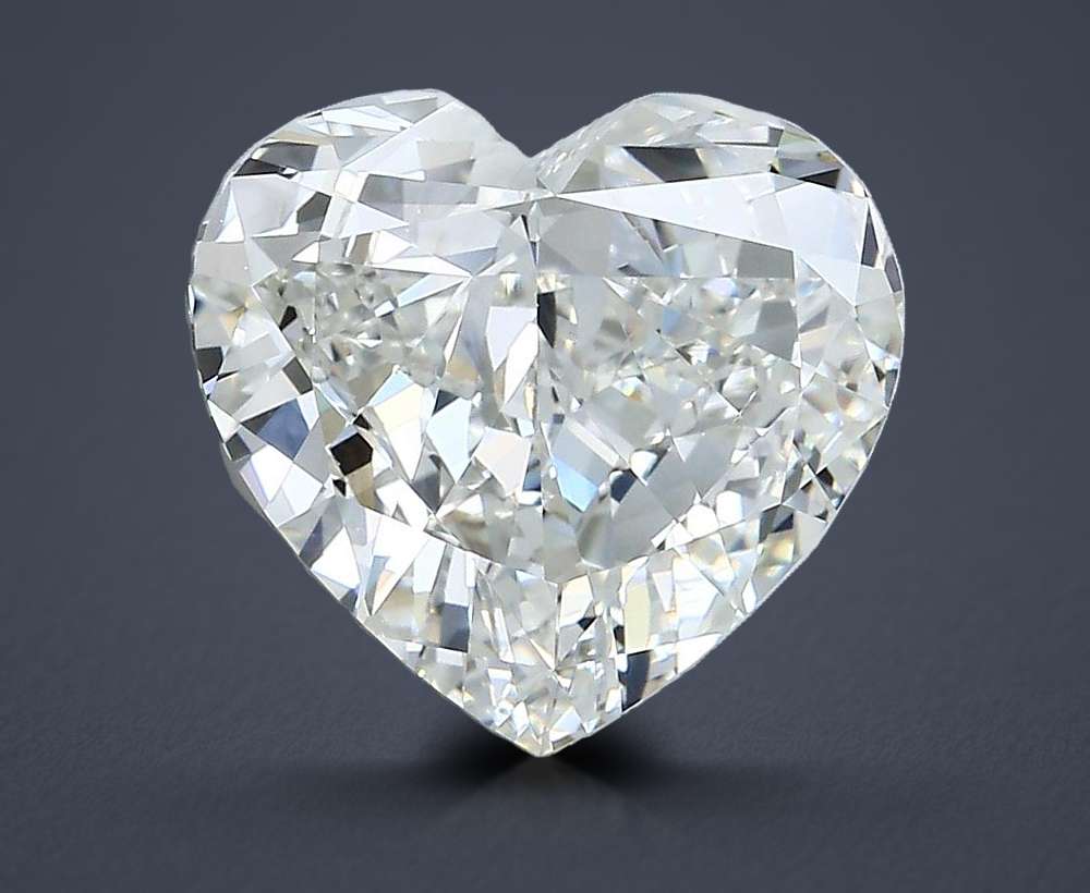 4.02 Carat Heart Natural Diamond