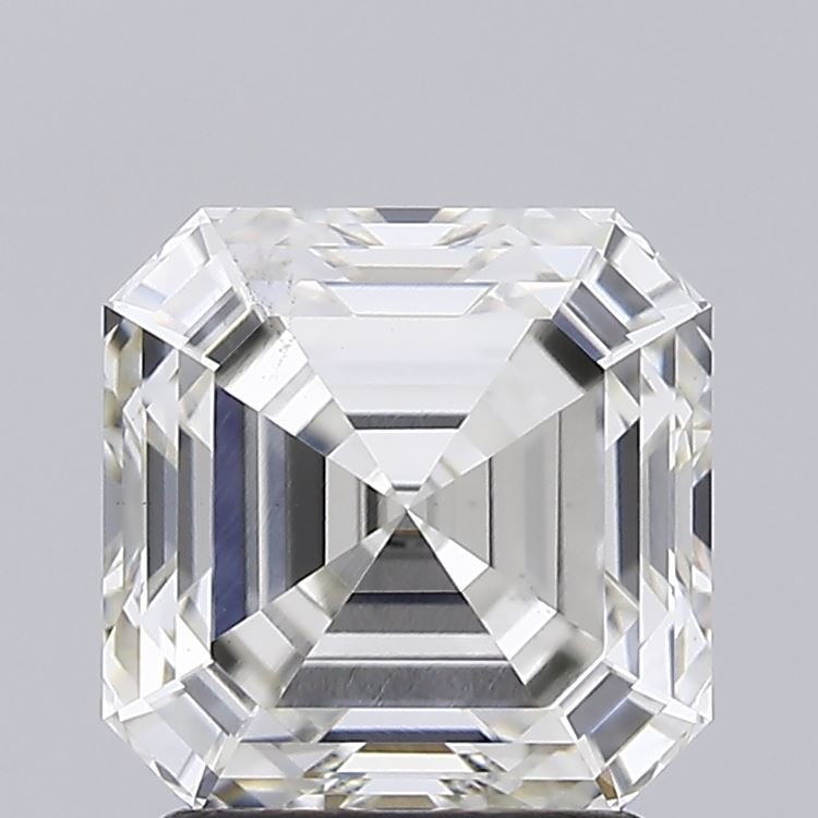 2.29ct H VS2 Rare Carat Ideal Cut Asscher Lab Grown Diamond