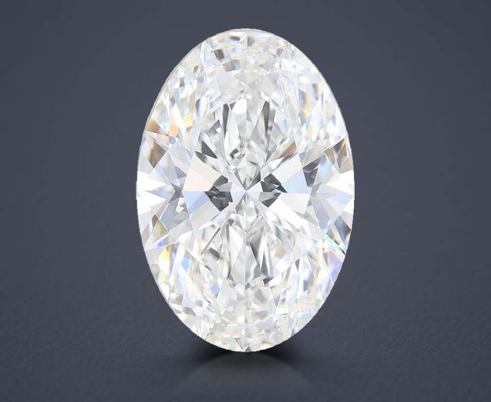 11.22 Carat Oval Lab Diamond