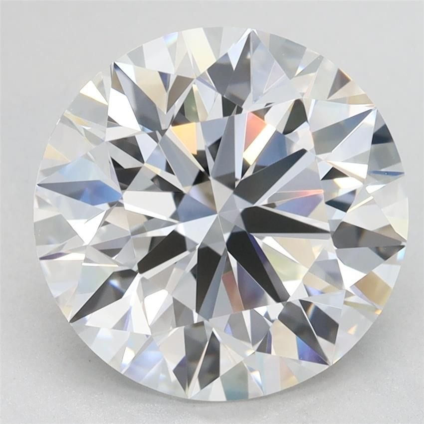 4.11ct D IF Rare Carat Ideal Cut Round Lab Grown Diamond