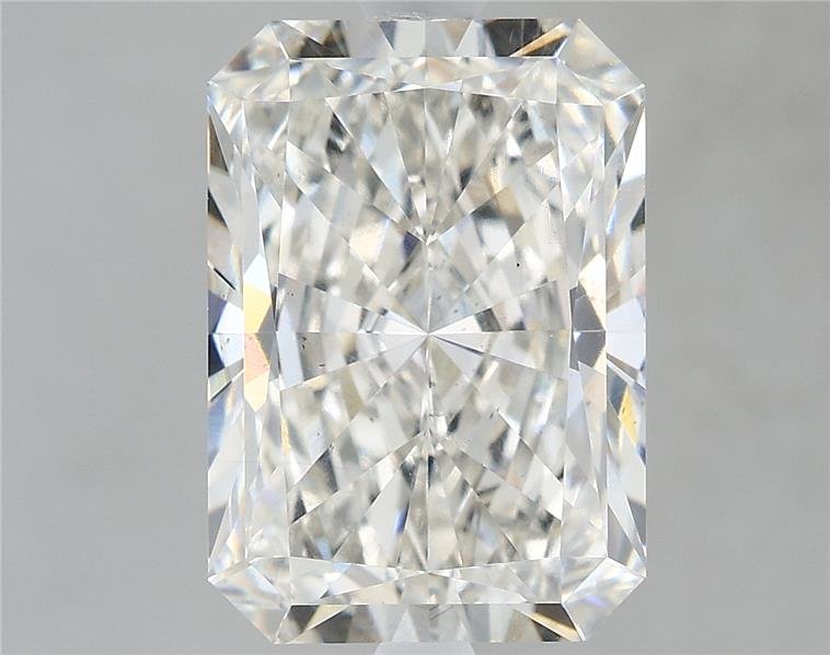 3.79ct H VS2 Rare Carat Ideal Cut Radiant Lab Grown Diamond