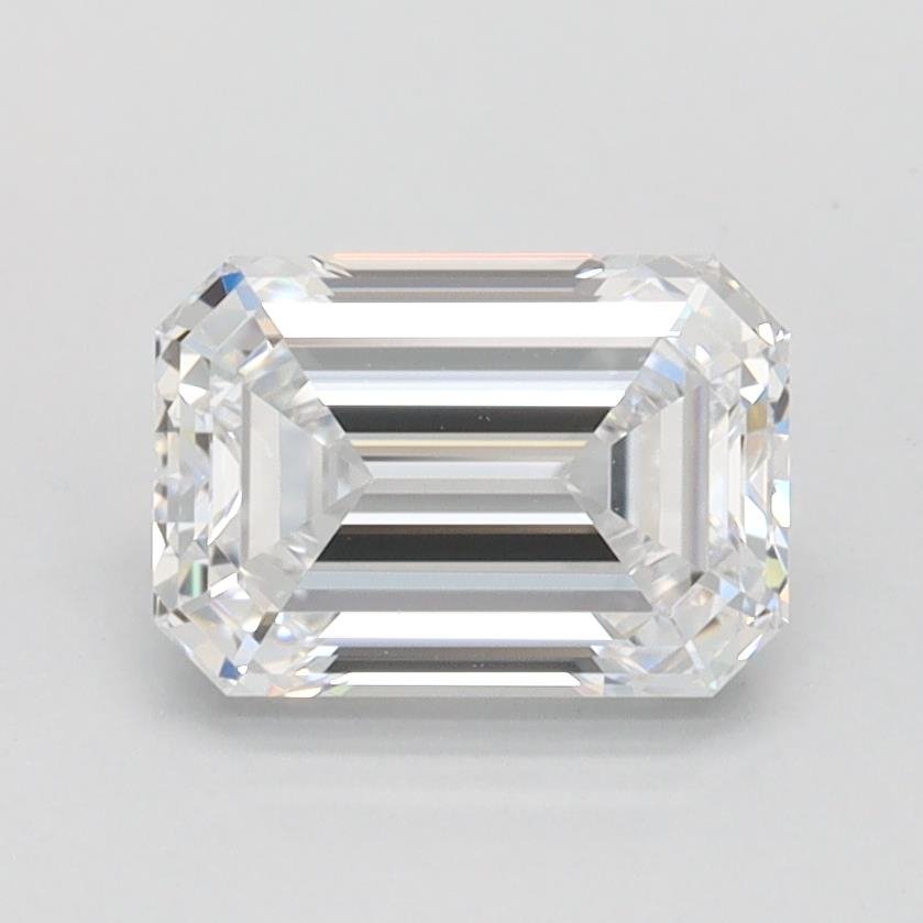 1.00ct D VVS2 Rare Carat Ideal Cut Emerald Lab Grown Diamond