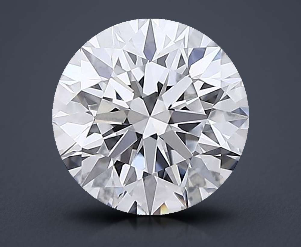 1.38 Carat Round Lab Diamond