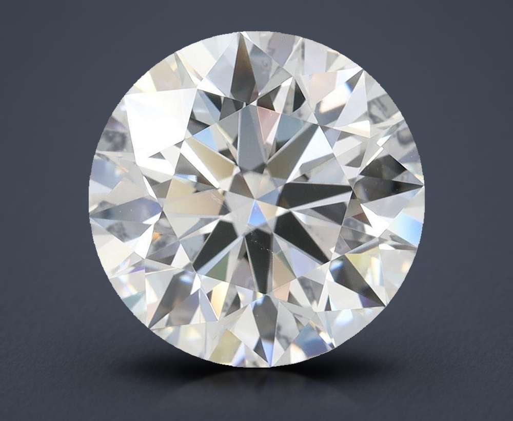 4.41 Carat Round Lab Diamond