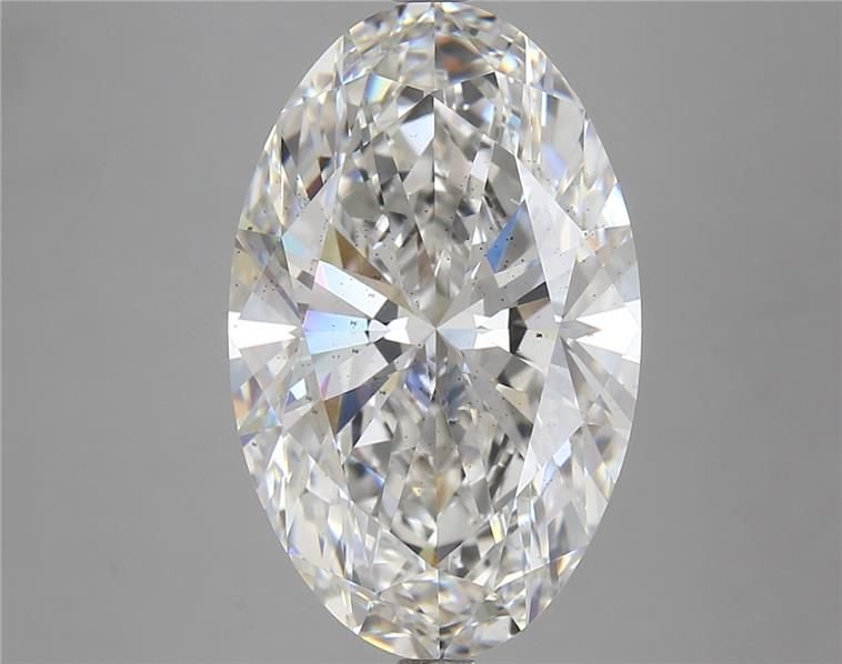 7.29ct G SI1 Rare Carat Ideal Cut Oval Lab Grown Diamond