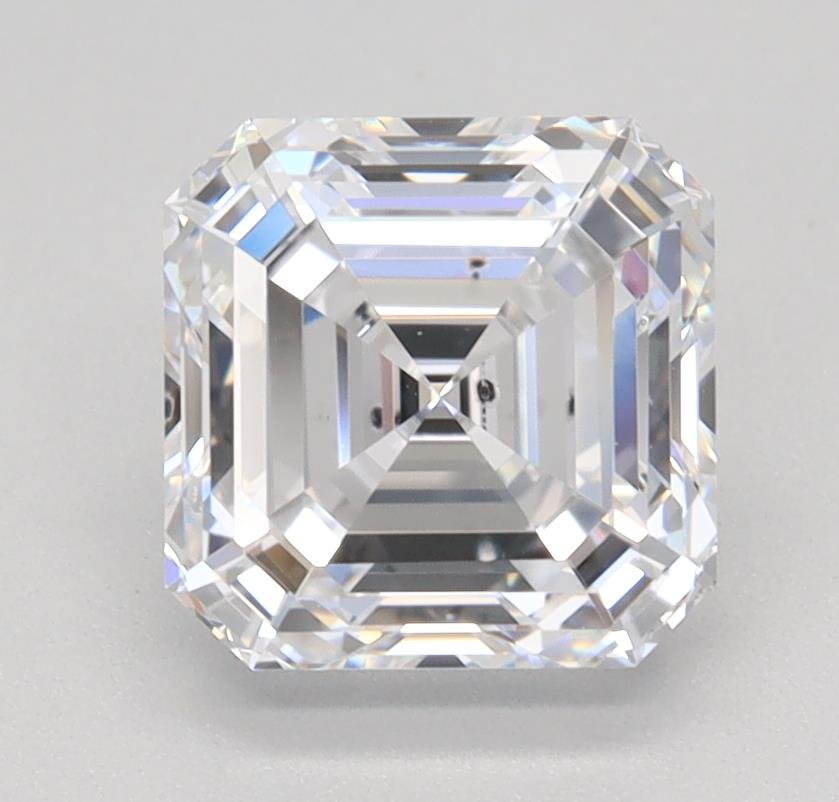 1.62ct D SI1 Rare Carat Ideal Cut Asscher Lab Grown Diamond