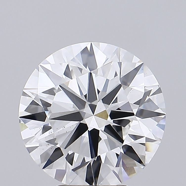 6.01ct E VS2 Rare Carat Ideal Cut Round Lab Grown Diamond