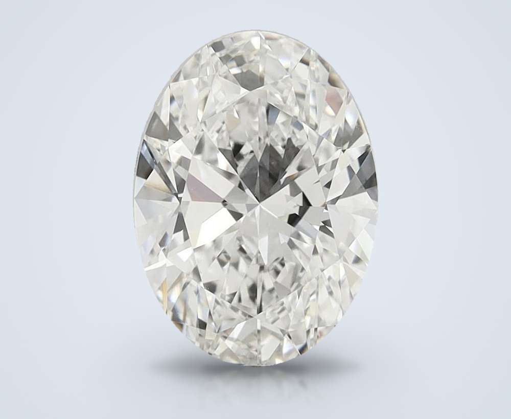 5.54 Carat Oval Lab Diamond