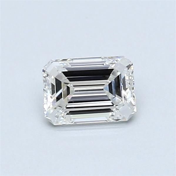0.50ct F VVS2 Rare Carat Ideal Cut Emerald Diamond