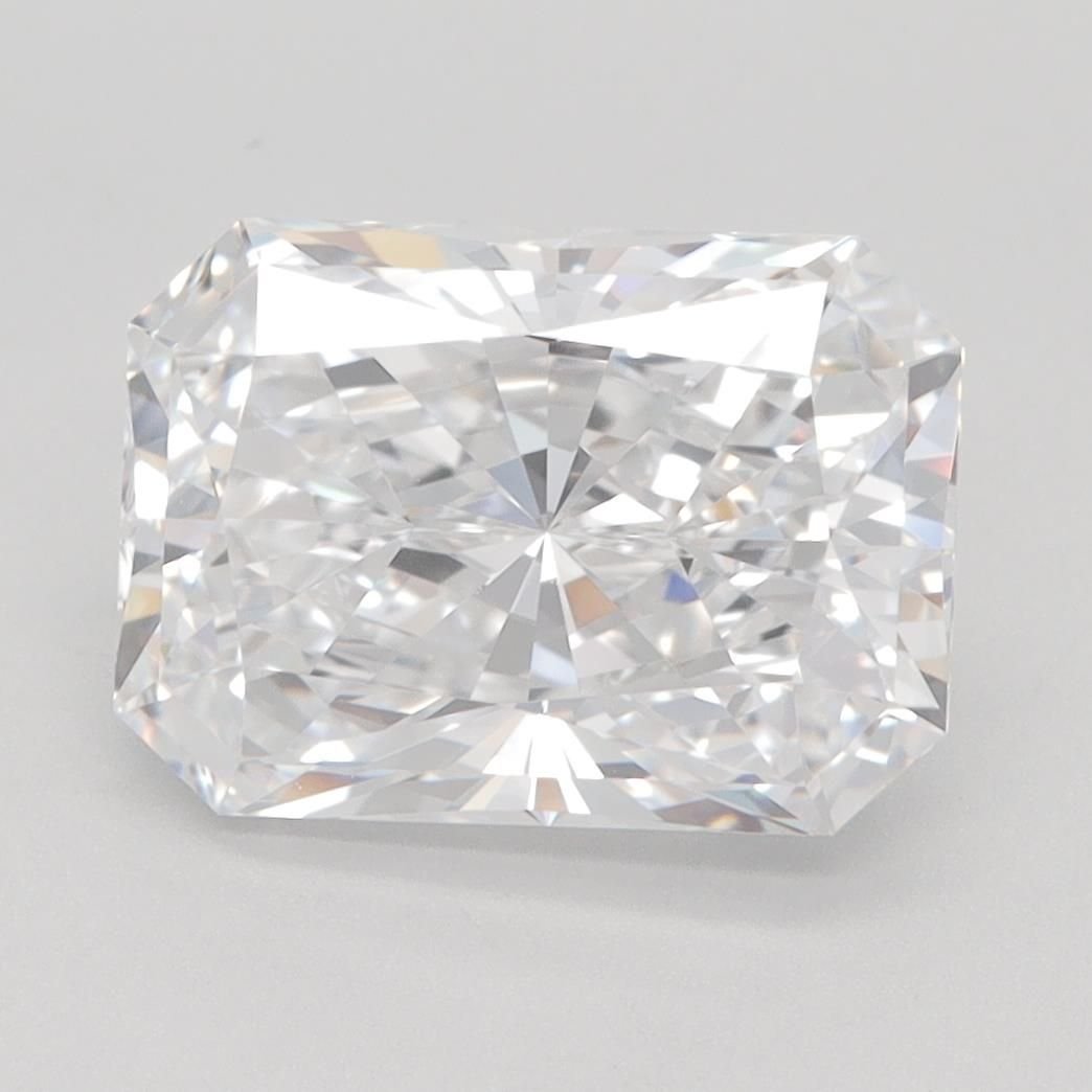 3.39ct D VVS2 Rare Carat Ideal Cut Radiant Lab Grown Diamond