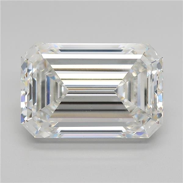 9.28ct G VS1 Rare Carat Ideal Cut Emerald Lab Grown Diamond