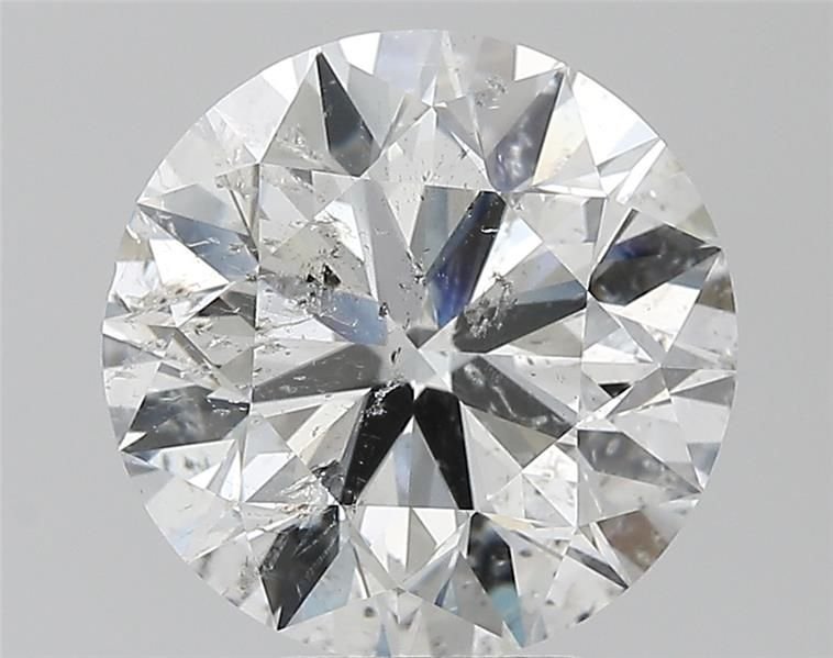 5.00ct H SI2 Excellent Cut Round Diamond